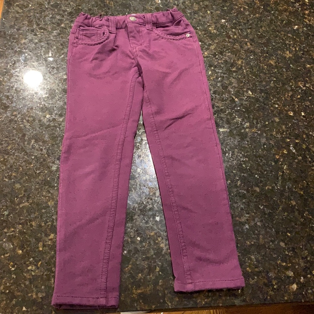 Purple pants, size 6